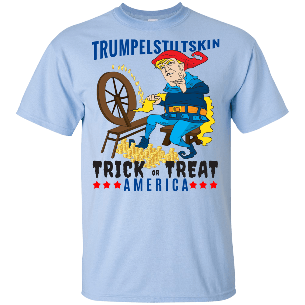 Trumpelstiltskin Trick Or Treat America T-Shirt Halloween Tee (Boys) - DNA Trends
