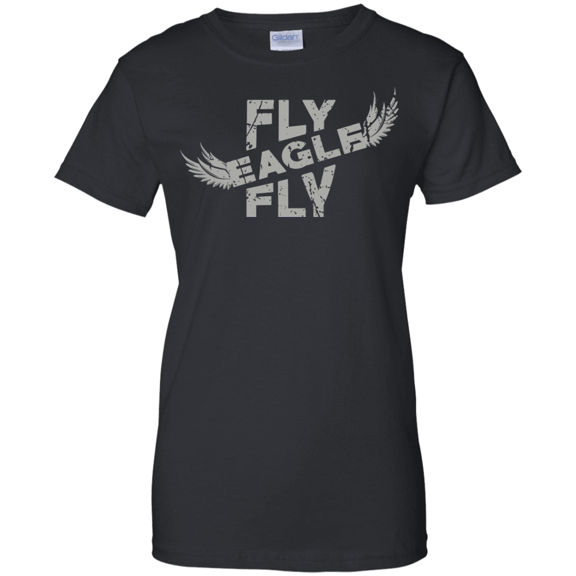 Fly Eagles Fly Ladies' 100% Cotton T-Shirt - DNA Trends