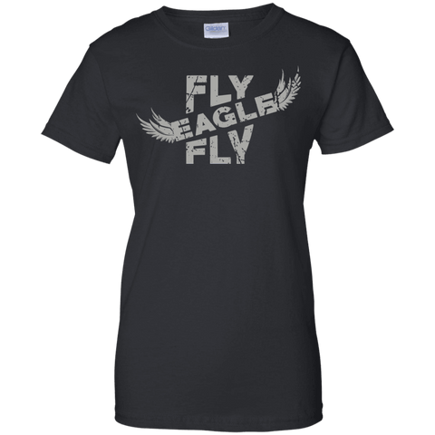 Image of Fly Eagles Fly Ladies' 100% Cotton T-Shirt - DNA Trends