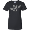 Fly Eagles Fly Ladies' 100% Cotton T-Shirt - DNA Trends