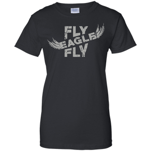 Fly Eagles Fly Ladies' 100% Cotton T-Shirt - DNA Trends