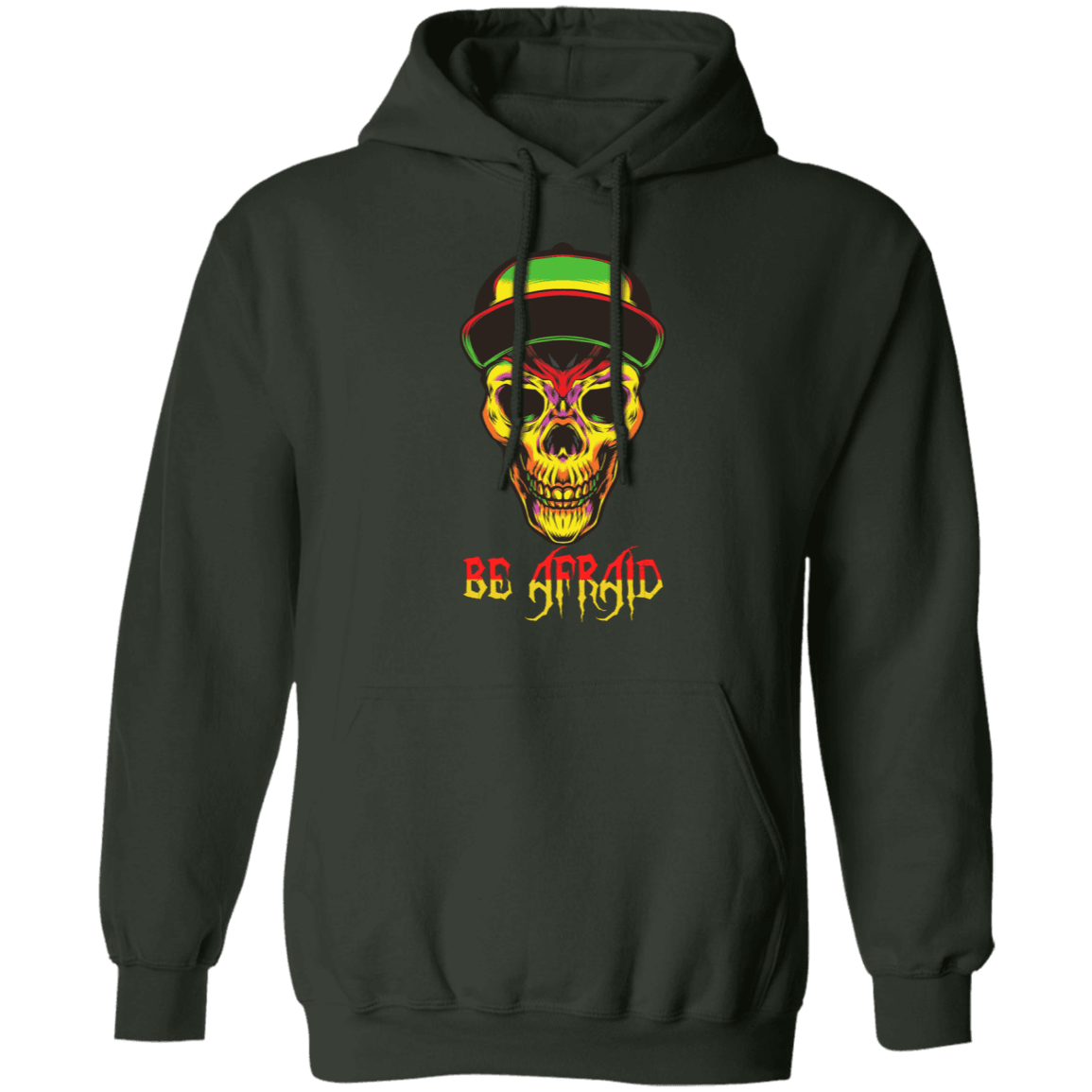 Be Afraid Halloween Costume  Pullover Hoodie - DNA Trends
