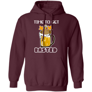 Time To Get Basted Thanksgiving Pullover Hoodie - DNA Trends
