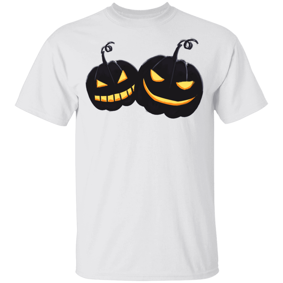 Black Pumpkin Halloween Costume Youth T-Shirt - DNA Trends