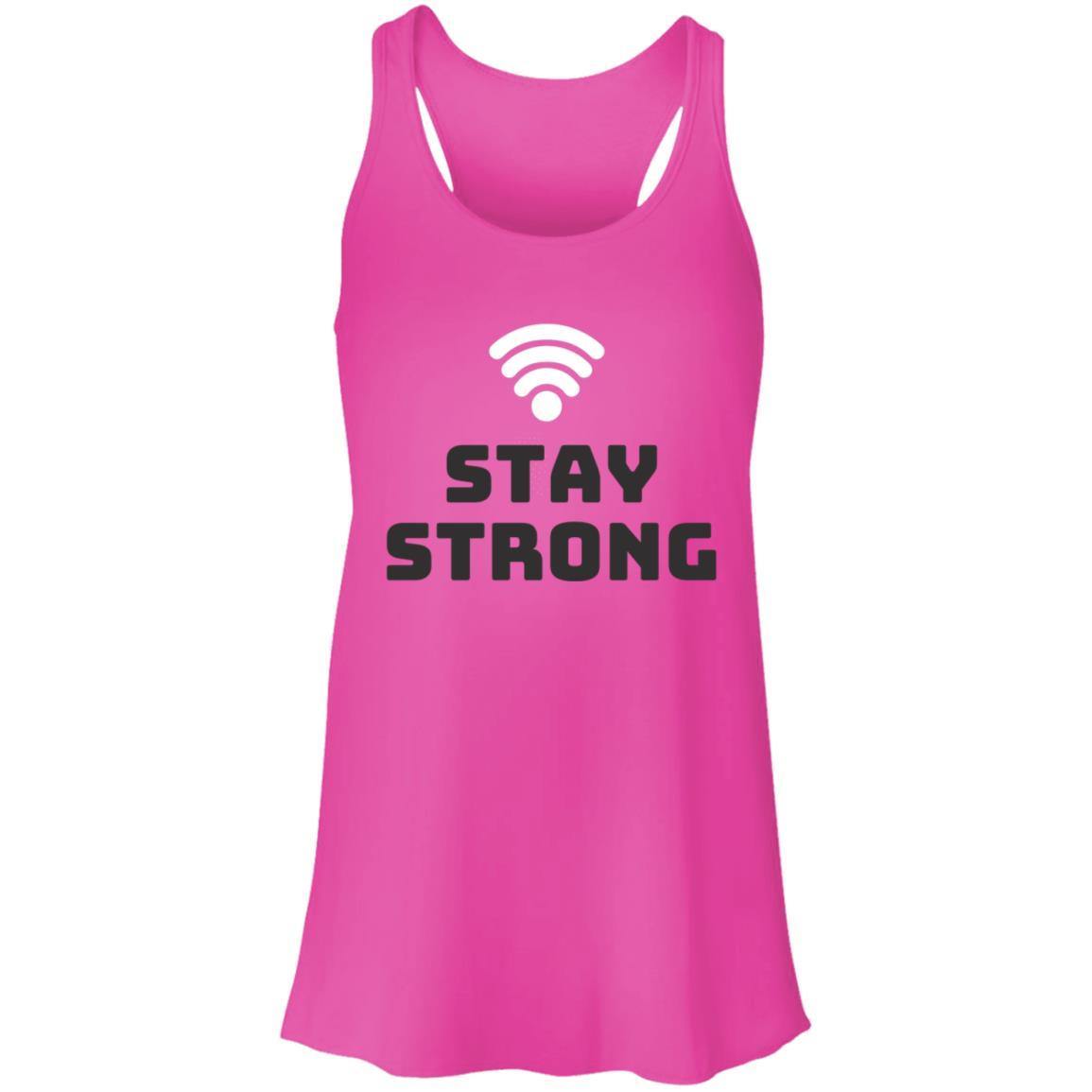 Stay Strong Flowy  Tank - DNA Trends
