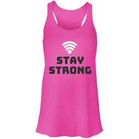 Stay Strong Flowy  Tank - DNA Trends