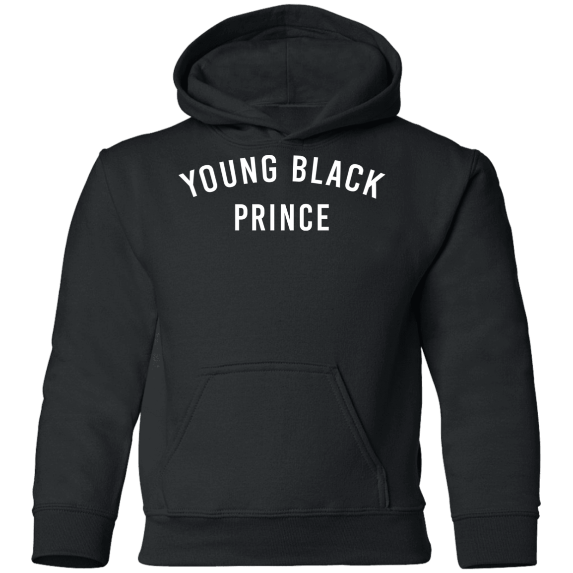 Young Black Prince Youth Pullover Hoodie - DNA Trends