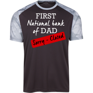 National Bank of Dad CamoHex  T-Shirt - DNA Trends