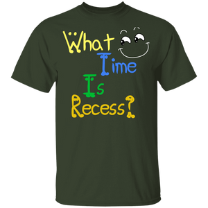 What Time Is Recess - Back to School Youth T-Shirt - DNA Trends