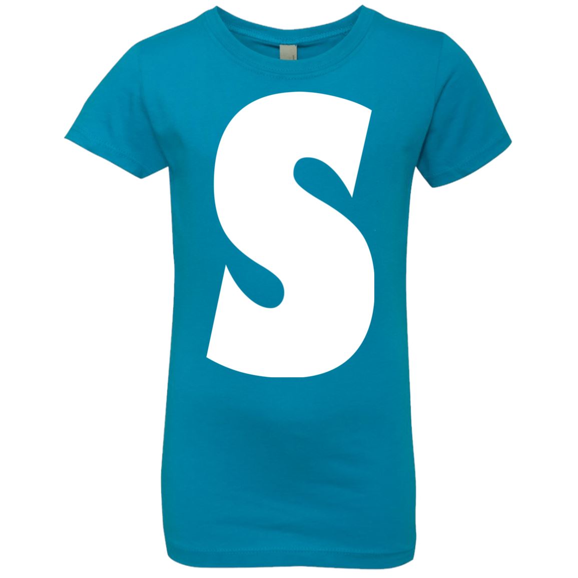 Chipmunks "S" Simon Letter Print T-Shirts  (Girls) - DNA Trends