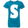 Chipmunks "S" Simon Letter Print T-Shirts  (Girls) - DNA Trends