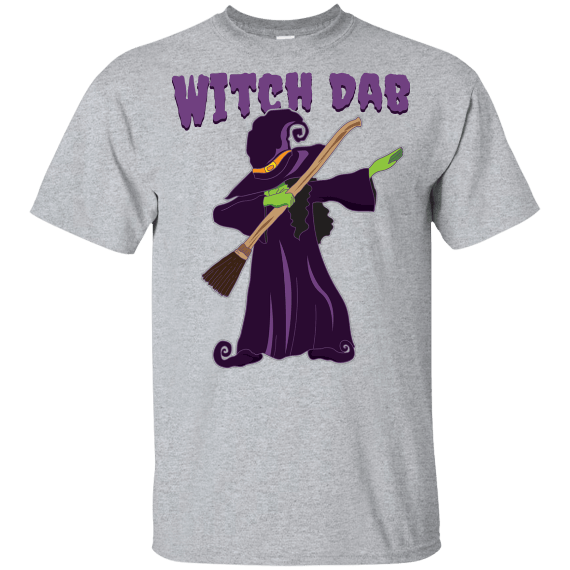 Trendy Witch Dab T-Shirt Halloween Tees (Boys) - DNA Trends