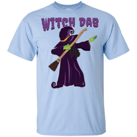 Trendy Witch Dab T-Shirt Halloween Tees (Boys) - DNA Trends