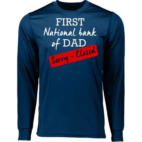 Image of National Bank of Dad LS T-Shirt - DNA Trends