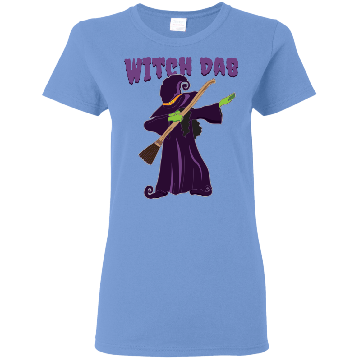 Trendy Witch Dab T-Shirt Halloween Shirts (Women) - DNA Trends