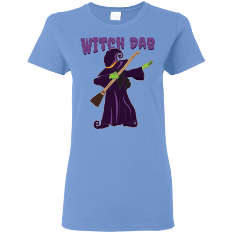 Image of Trendy Witch Dab T-Shirt Halloween Shirts (Women) - DNA Trends