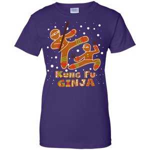 Funny Kung Fu Ninja Ladies' 100% Cotton T-Shirt for This Christmas - DNA Trends