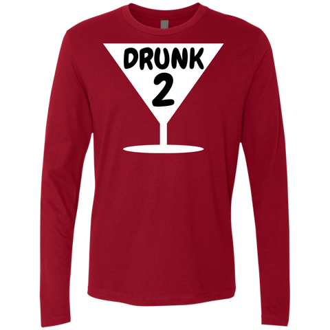 Image of Funny Drunk 2, Thing 1, Thing 2 Halloween Costume Men's Premium LS - DNA Trends