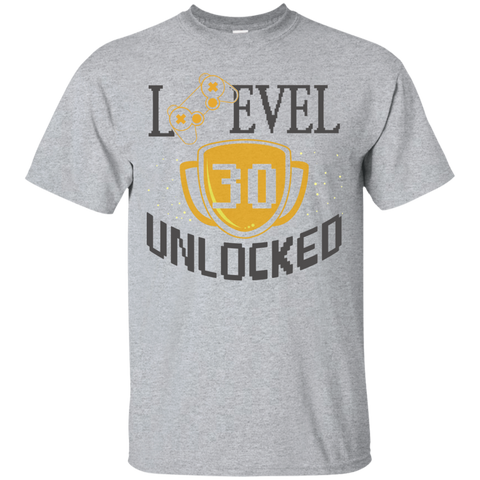 Image of Level 30 Unlocked Ultra Cotton T-Shirt - DNA Trends