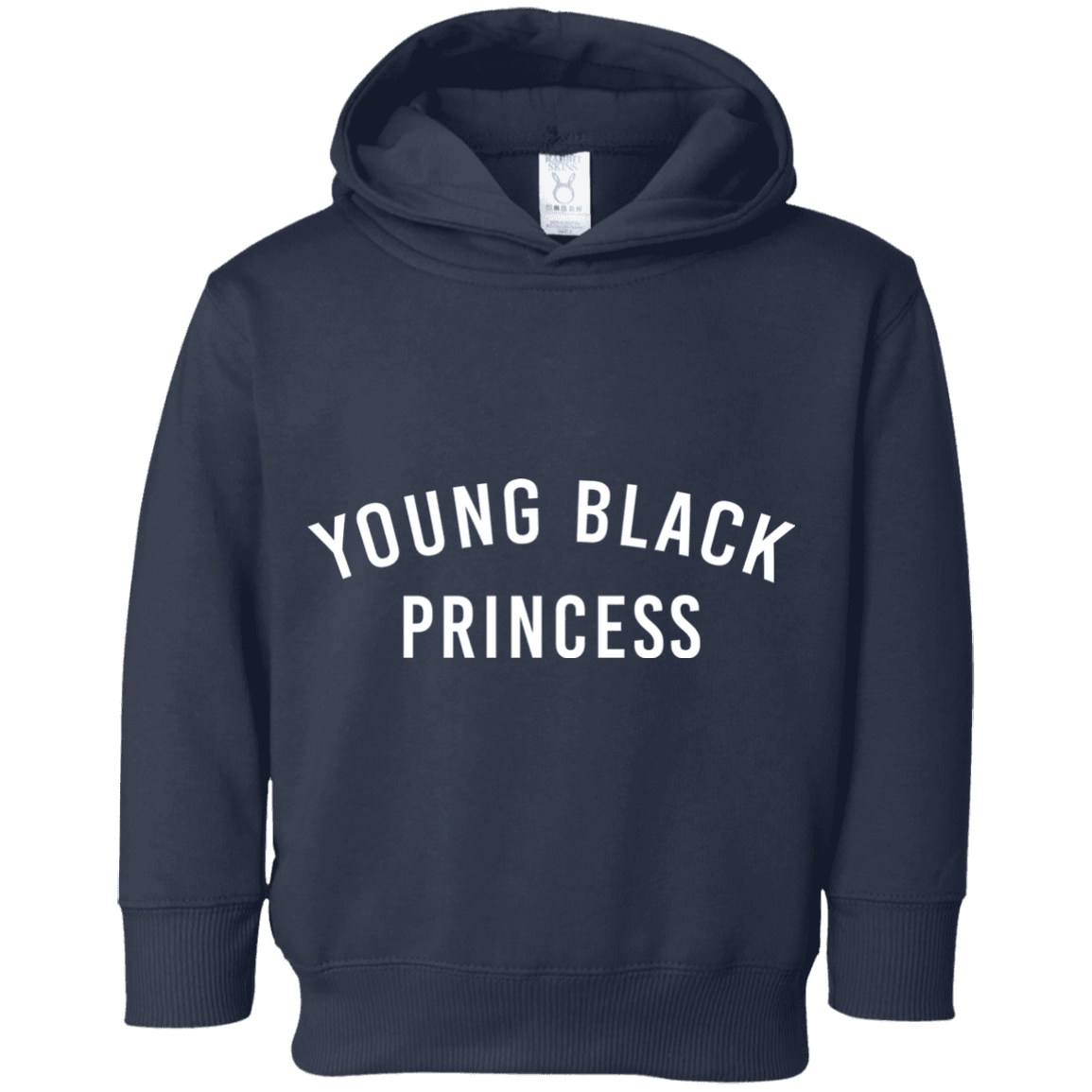 Young Black Princess 3 Toddler Fleece Hoodie - DNA Trends