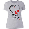 Valentine Infinity(Forever) Love Ladies' Boyfriend T-Shirt