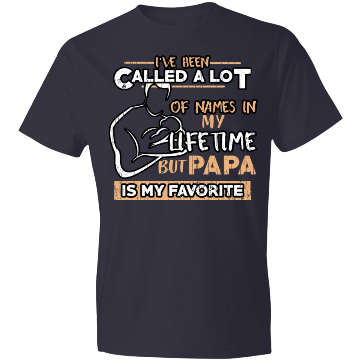 Papa Is My Favorite Name T-Shirt - DNA Trends