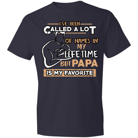 Image of Papa Is My Favorite Name T-Shirt - DNA Trends