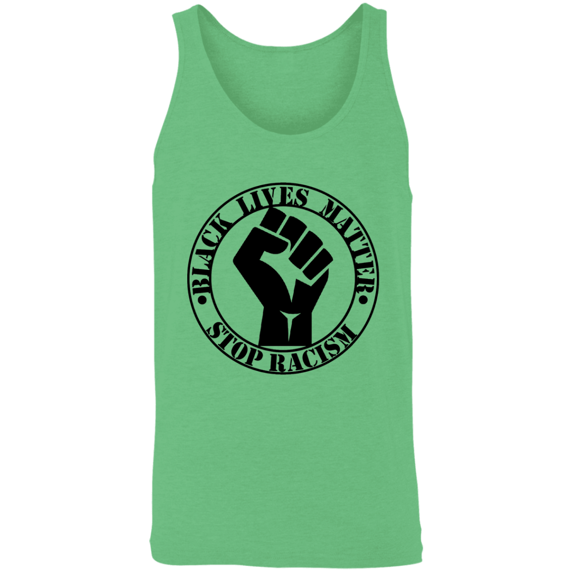 BLM NO TO RACISM Unisex Tank - DNA Trends