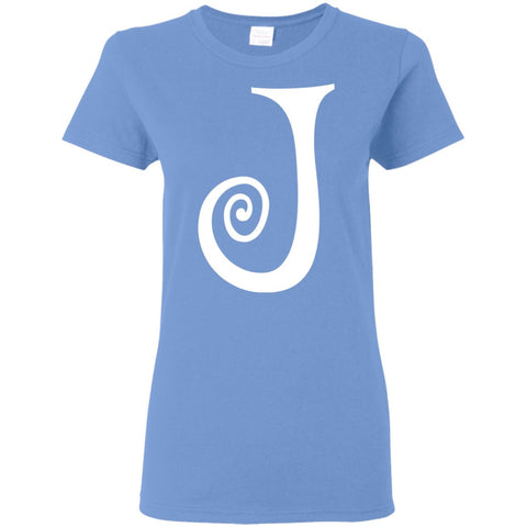 Image of Chipettes "J" Jeannette Letter Print Halloween Costume T-Shirts  (Women) - DNA Trends