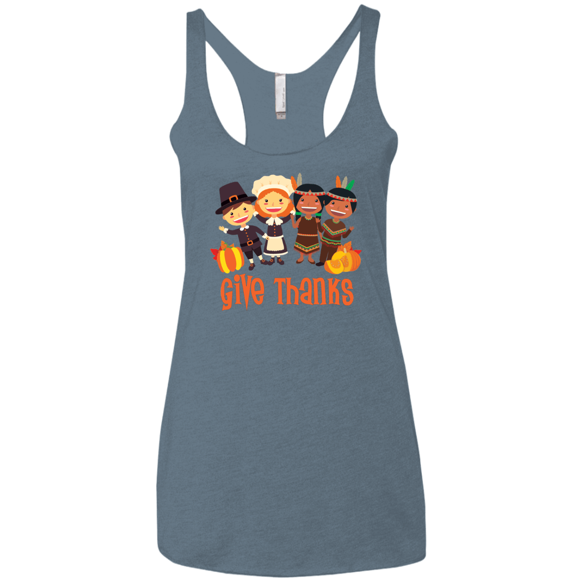 Thanksgiving Racerback Tank - DNA Trends