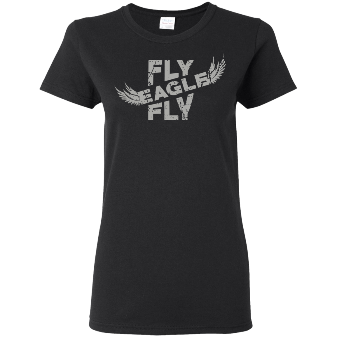 Fly Eagles Fly Ladies' 5.3 oz. T-Shirt - DNA Trends