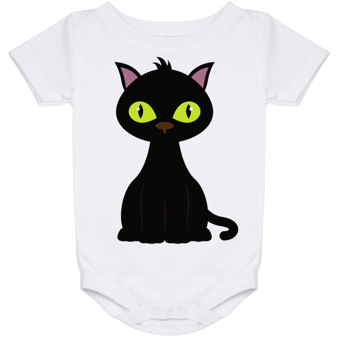 Image of Black Kitten Halloween Costume Baby Bodysuit - DNA Trends