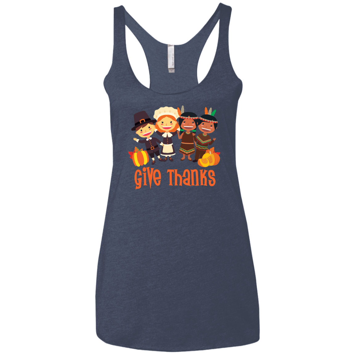 Thanksgiving Racerback Tank - DNA Trends