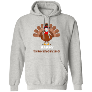 Happy Thanksgiving Masked Turkey Pullover Hoodie - DNA Trends