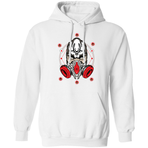 Image of Masked Zombie Halloween Costume Pullover Hoodie - DNA Trends
