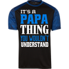 It's A Papa Thing CamoHex  T-Shirt - DNA Trends