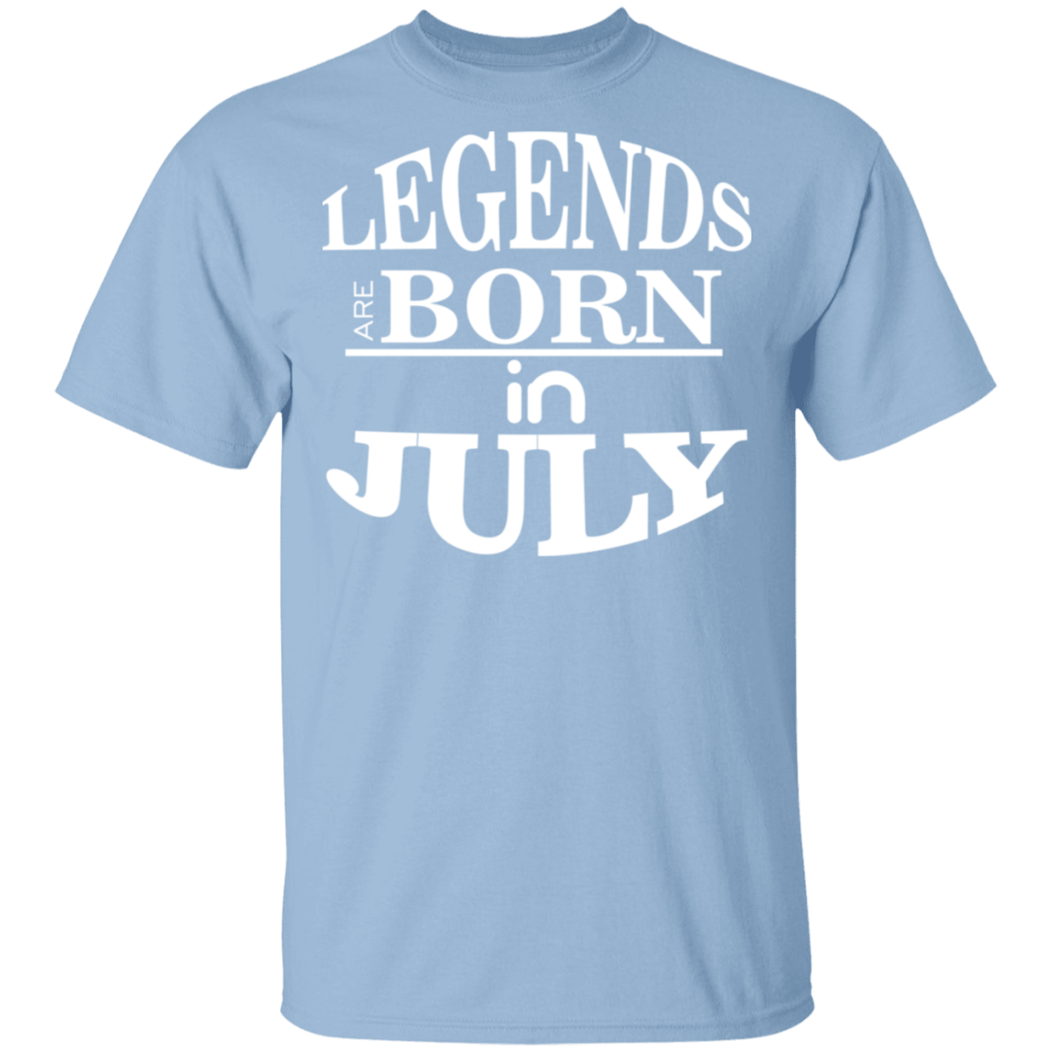 Legends are Born in July T-Shirt - DNA Trends