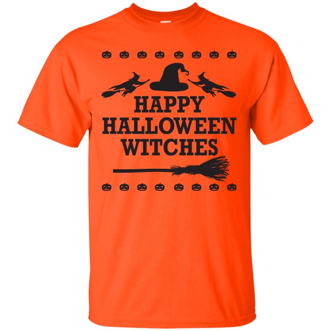 Happy Halloween Witches T-Shirt Halloween Cool Tees (Boys) - DNA Trends