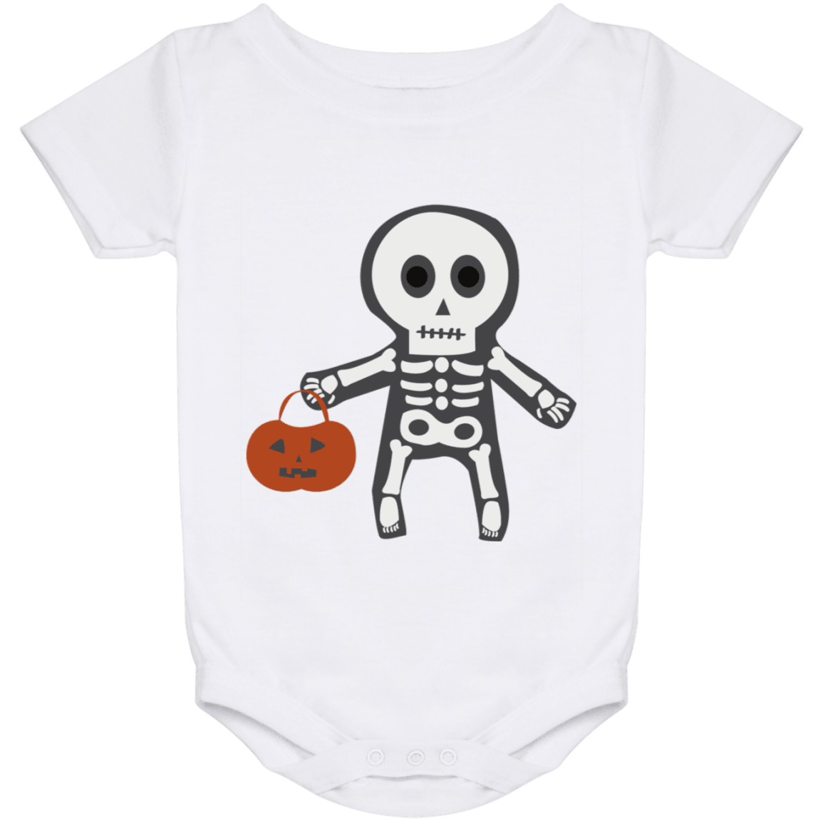 Spooky Skeleton Halloween Costume Baby Bodysuit - DNA Trends