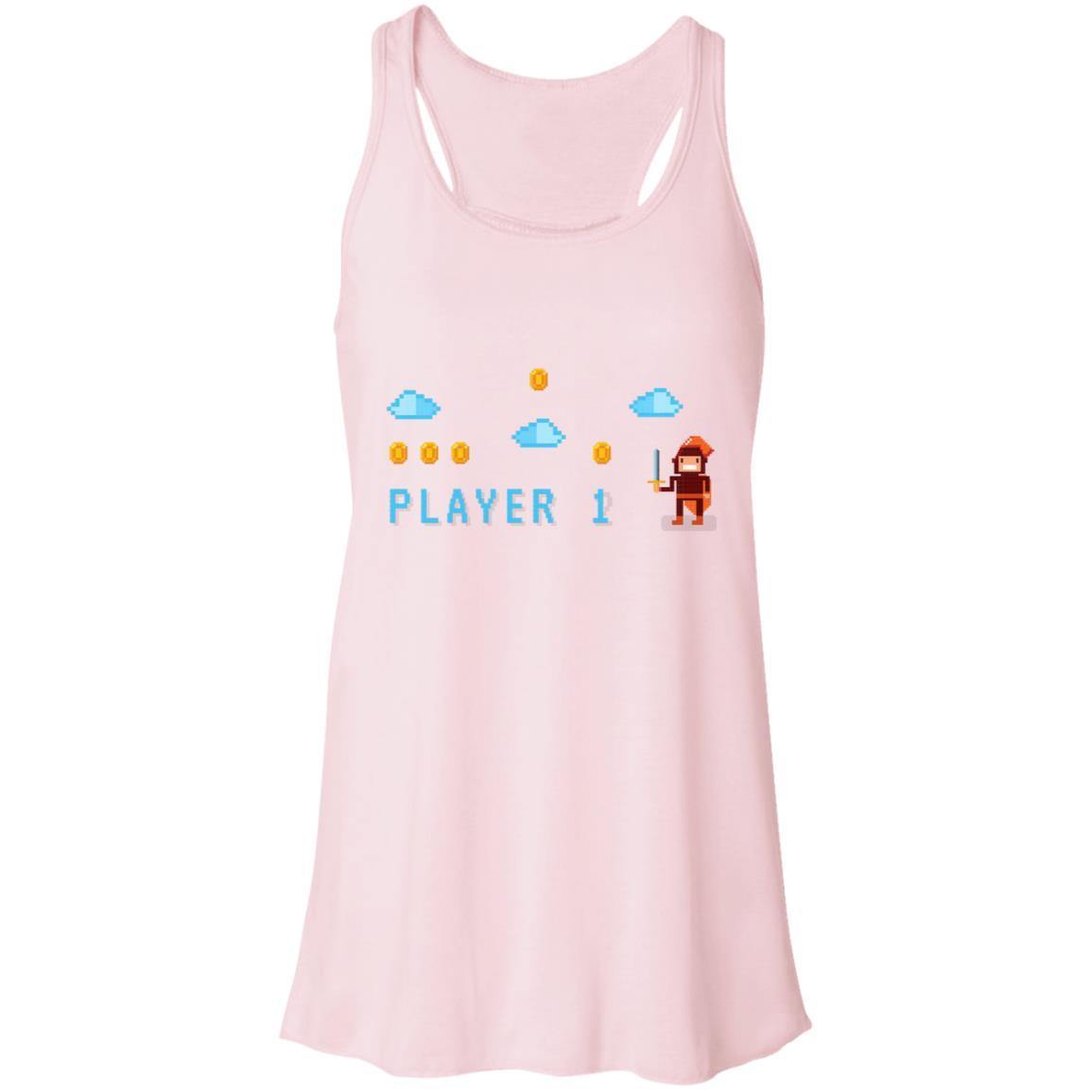 Player 1 Flowy Racerback Tank - DNA Trends