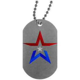 Star Silver Dog Tag - DNA Trends
