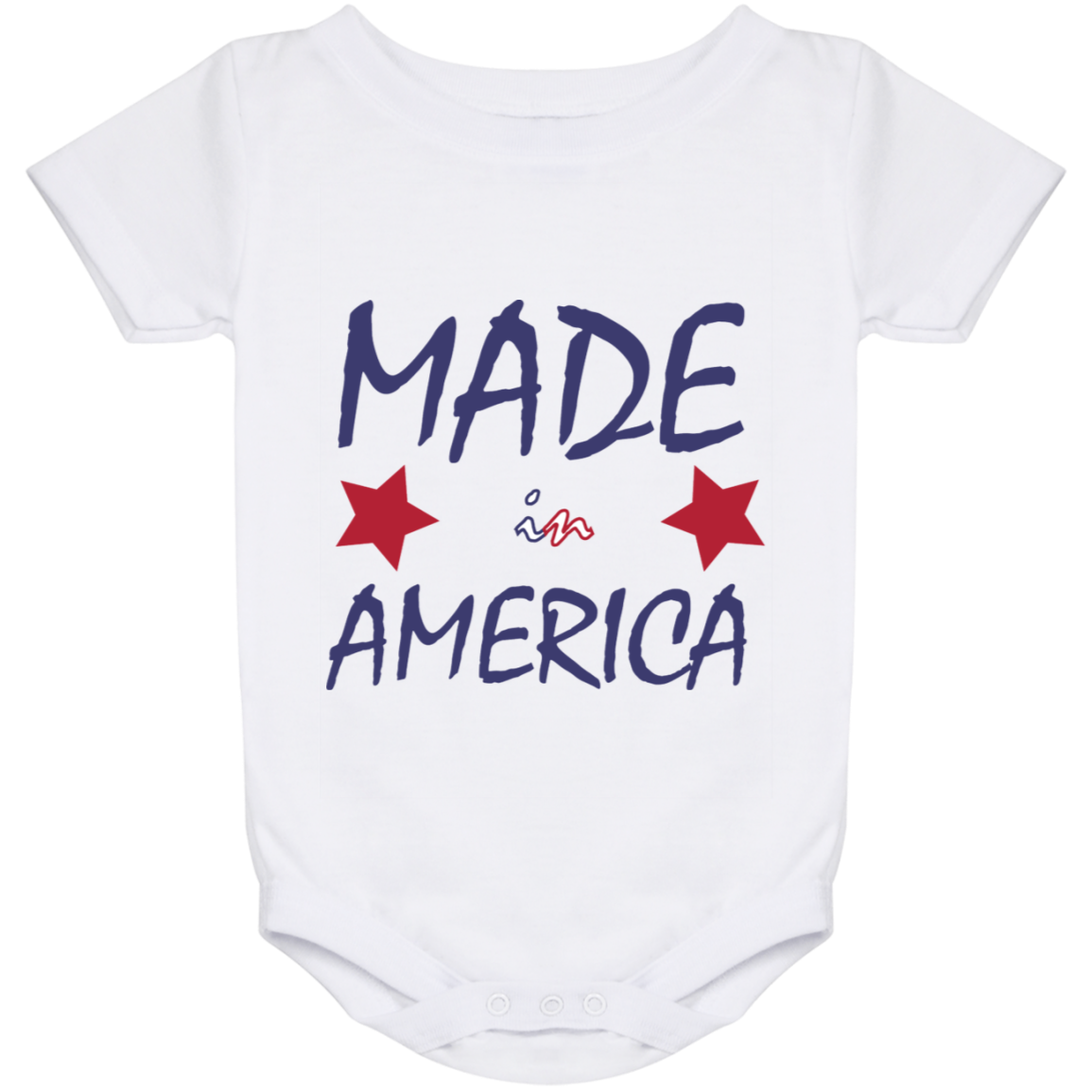 Made in America Baby Bodysuit  24 Month - DNA Trends
