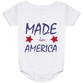 Made in America Baby Bodysuit  24 Month - DNA Trends