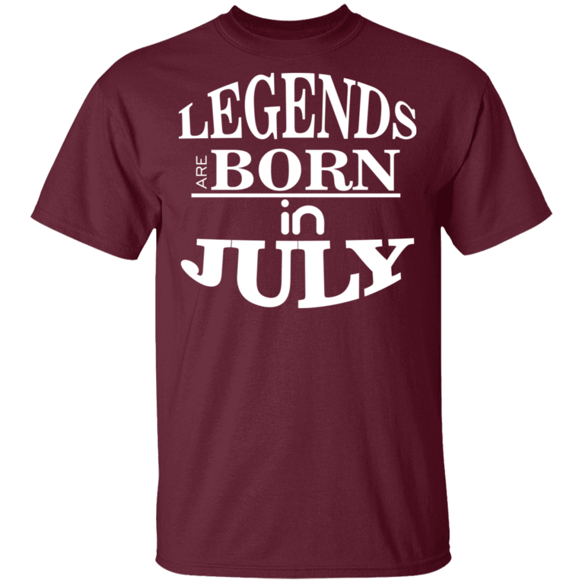 Legends are Born in July T-Shirt - DNA Trends