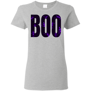 Boo T-Shirt Halloween Clothing (Women) - DNA Trends