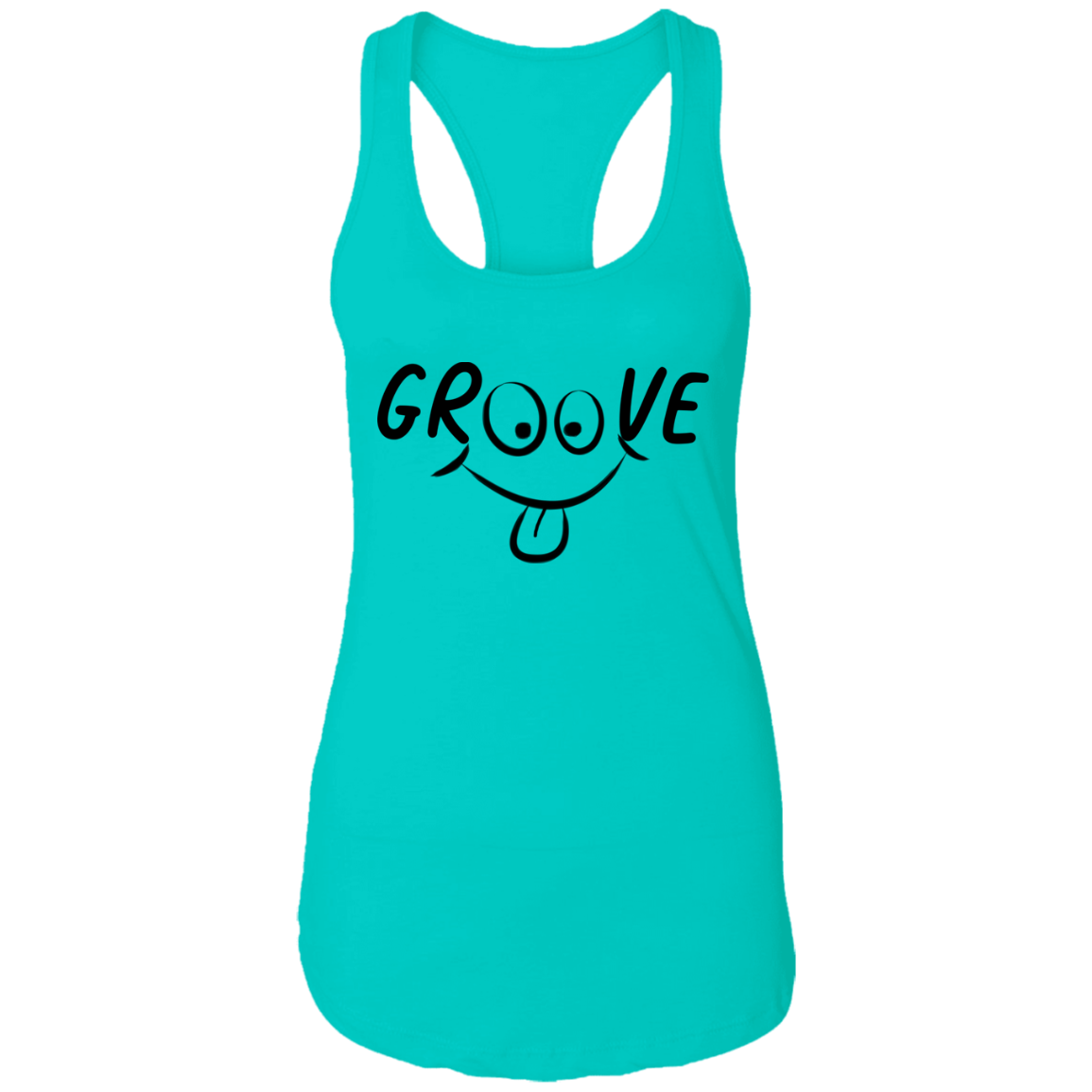 Summer Groove Ladies Ideal Racerback Tank - DNA Trends