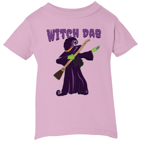 Image of Trendy Witch Dab T-Shirt Halloween Tee (Infants) - DNA Trends