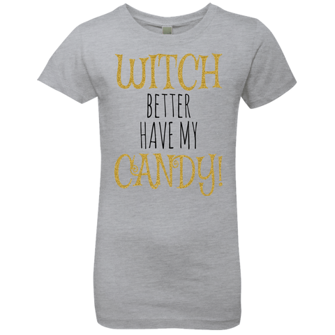 Image of Witch Better Have My Candy T-Shirt Halloween Apparel (Girls) - DNA Trends