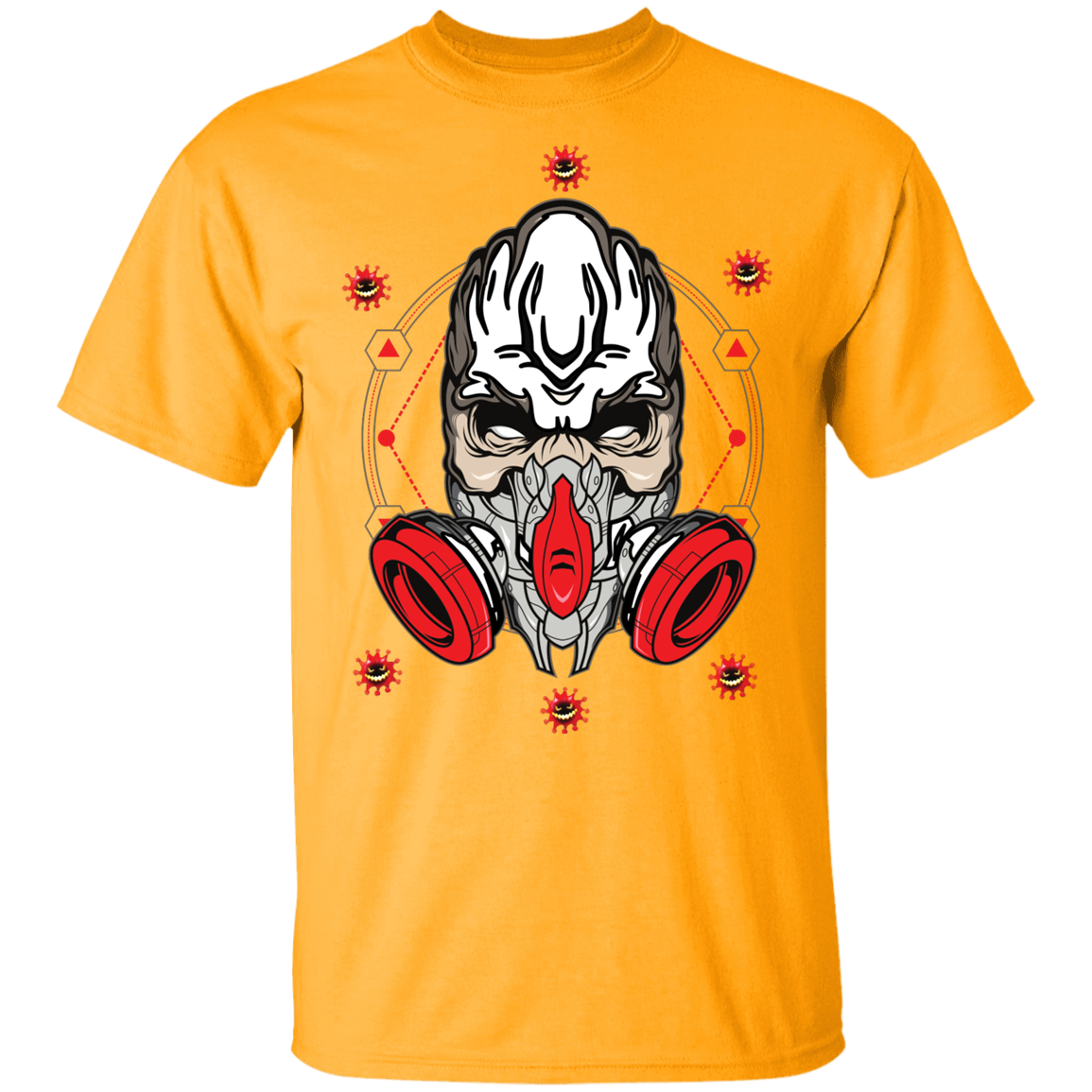 Masked Zombie Halloween Costume T-Shirt (Kids) - DNA Trends