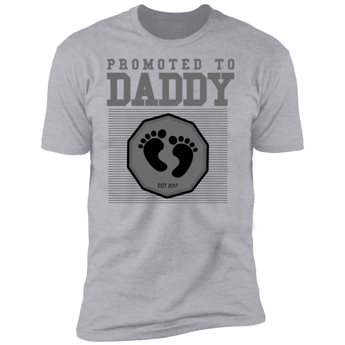 Promoted To Dad T-Shirt - DNA Trends